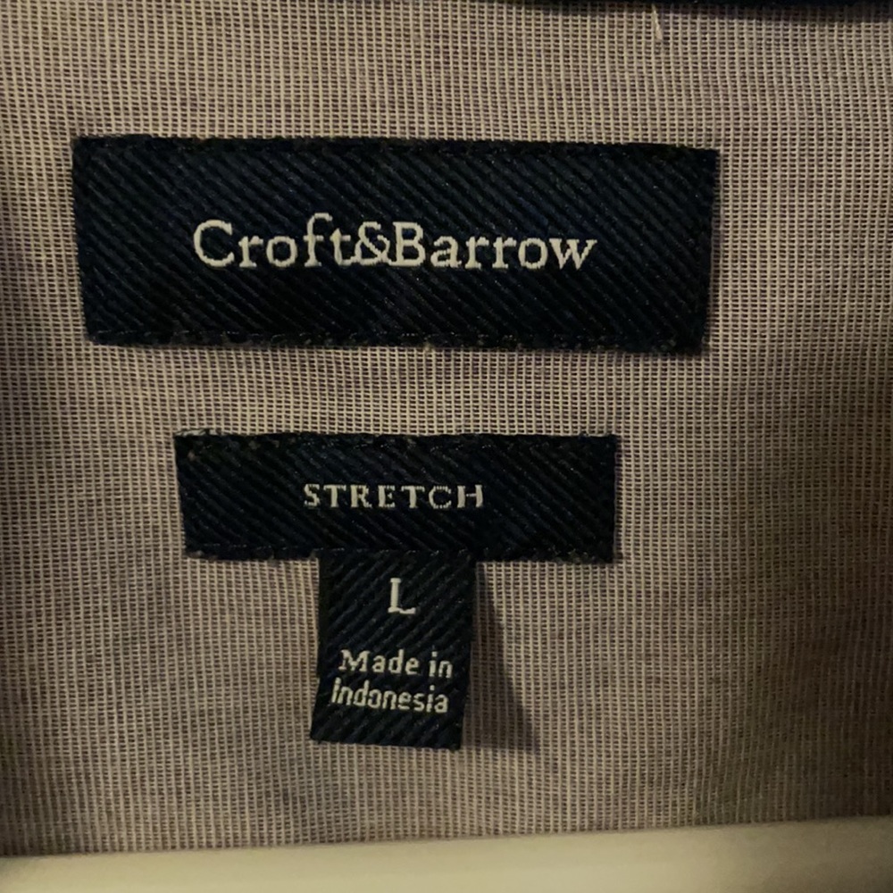 Mens solid dress shirt - Picture 5 of 5